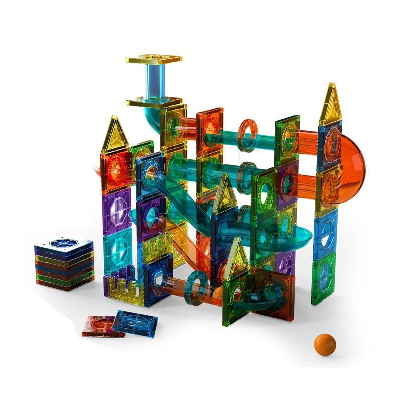 Top sale  Magnetic Tiles Building Blocks toy Educational Magnetic Toy colorful Magnetic Building Blocks set Toy