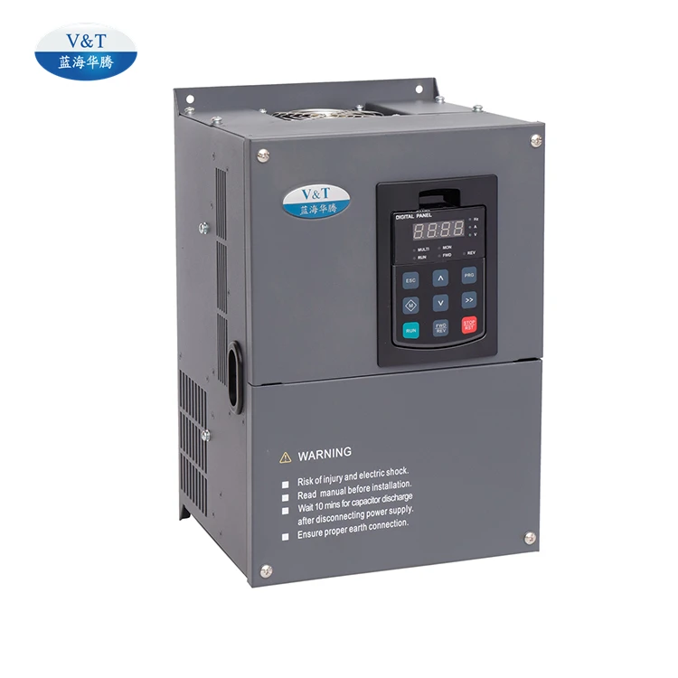 Variable Frequency Drive Multiple Protections Encoders Motors Control Speed AC Drive V9 0.75kW-500kW China Manufacturer