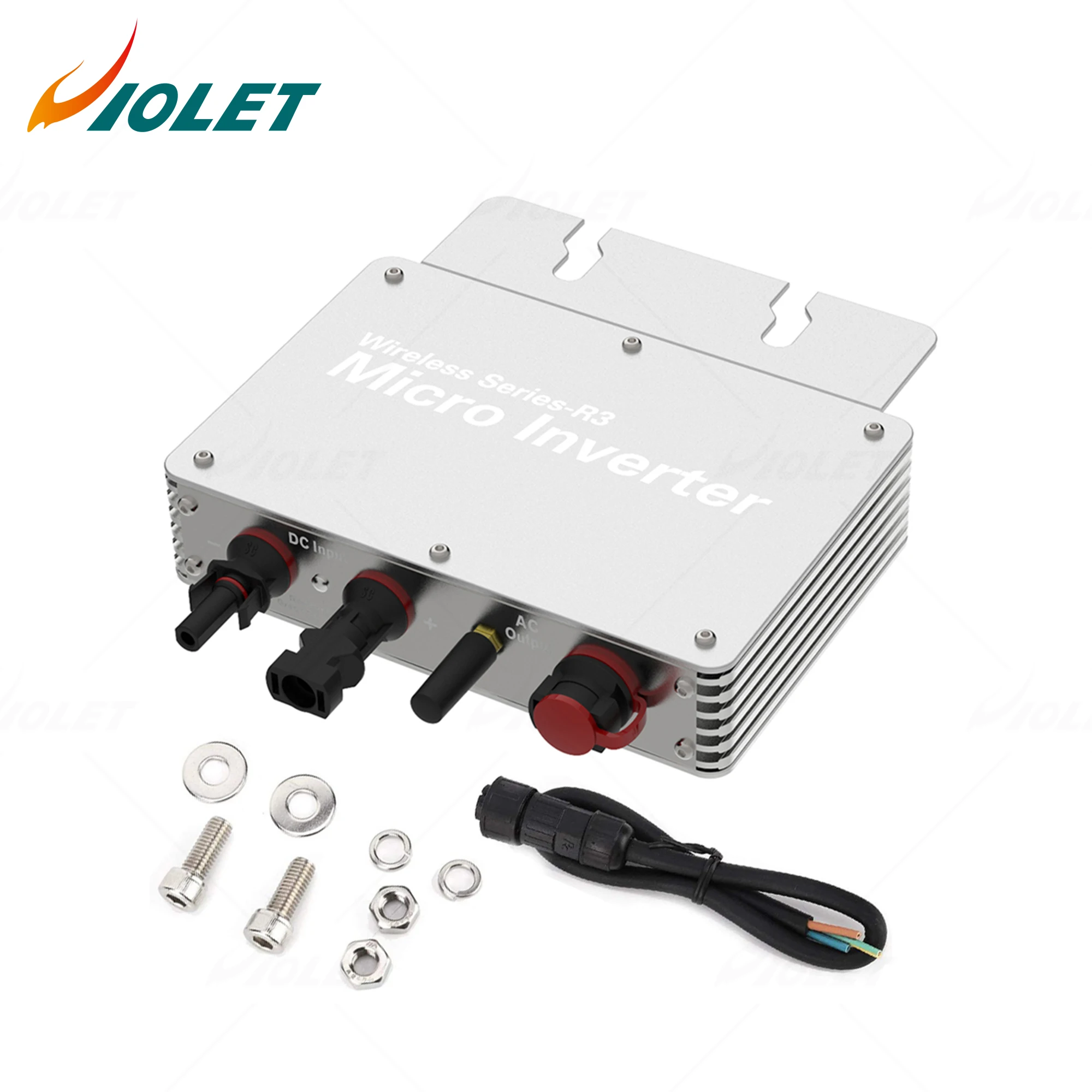 350w solar inverter with good water resistance small household micro inverter on grid with mobile phone monitoring