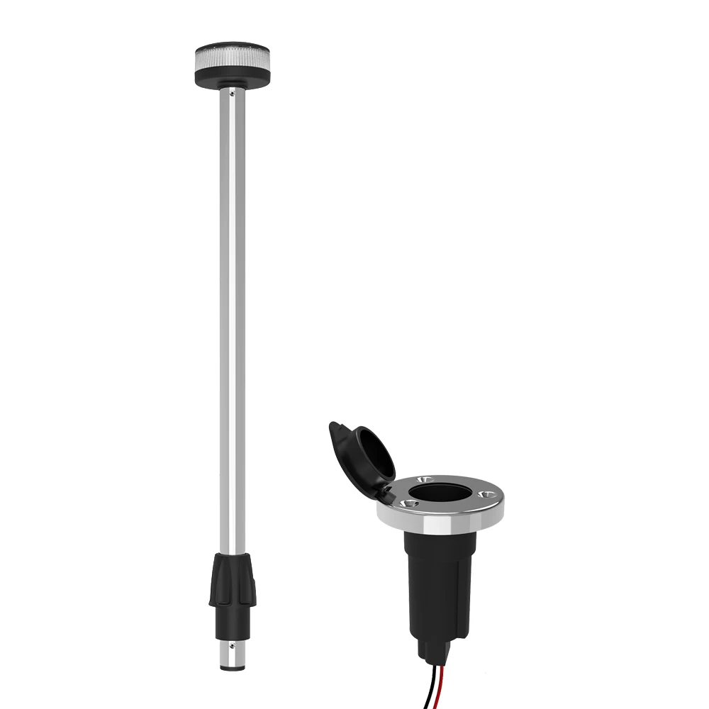 ANHEART Marine Yacht Waterproof Plug-in Anchor 2 Nautical Mile All Around White Stern Navigation Boat Lighting