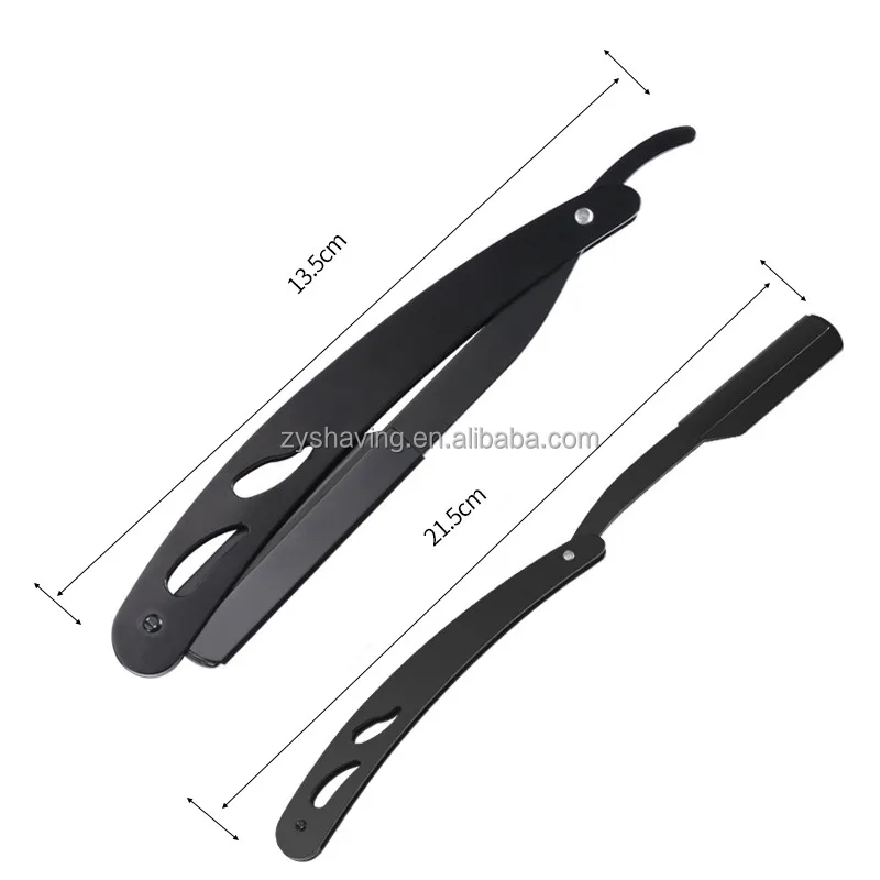 High Quality stainless steel Cut Throat Blades Straight Razors for men