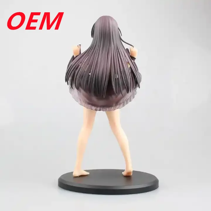 Customized woman anime figure PVC figure 3D Japanese girls anime toys