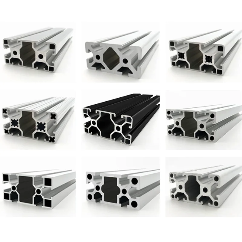 Maytec System 40 series aluminum extrusions / European standard aluminium profile system
