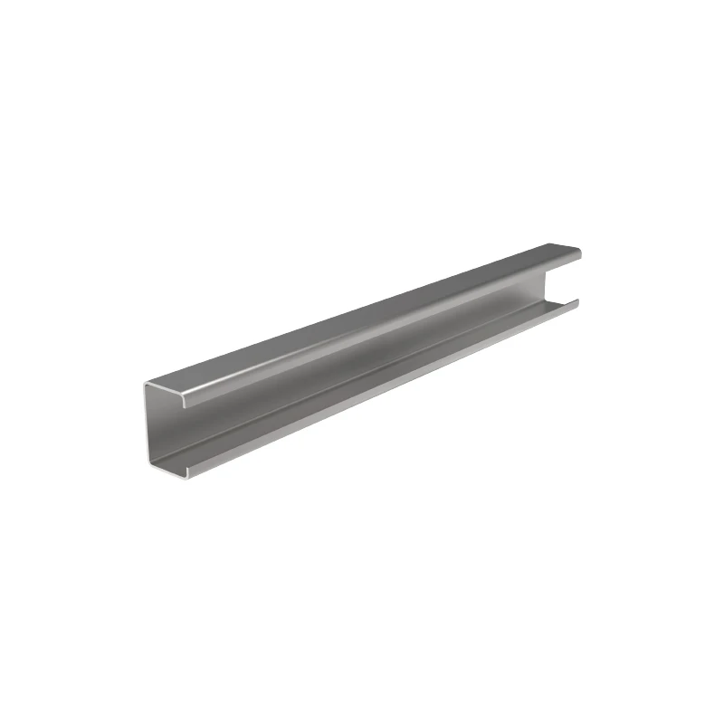 UISOLAR Factory OEM Rail Steel & Aluminum solar rail Solar Steel Rails For Solar Mounting System Ground