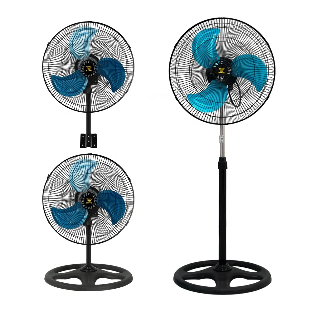 Оптовая продажа с завода бытовой электрический вентилятор подставкой металлический для пола 18 дюймов