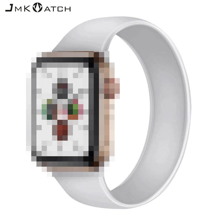 2020 модный плетеный силиконовый ремешок для наручных часов с принтом на заказ для Apple Watch 1 2 3 4 5 6