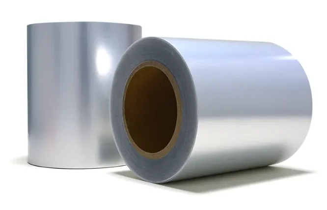 OEM Factory Best Price Silver Color Security OPEN VOID Paper Materials in Rolls
