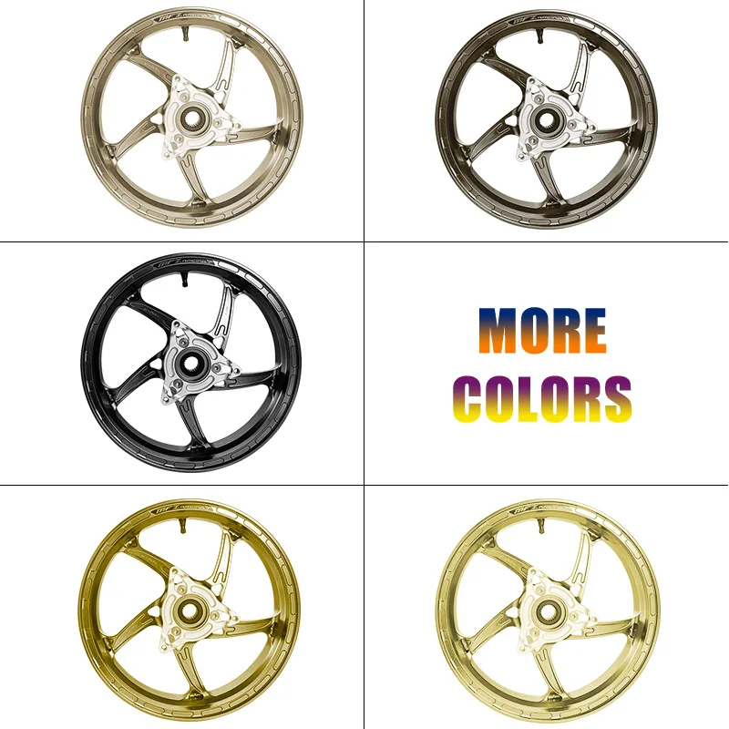 MFZracing best sales 14 15 alloy chrome fat motorcycle alloy rim rear wheels front hub for motorcycles X MAX-300