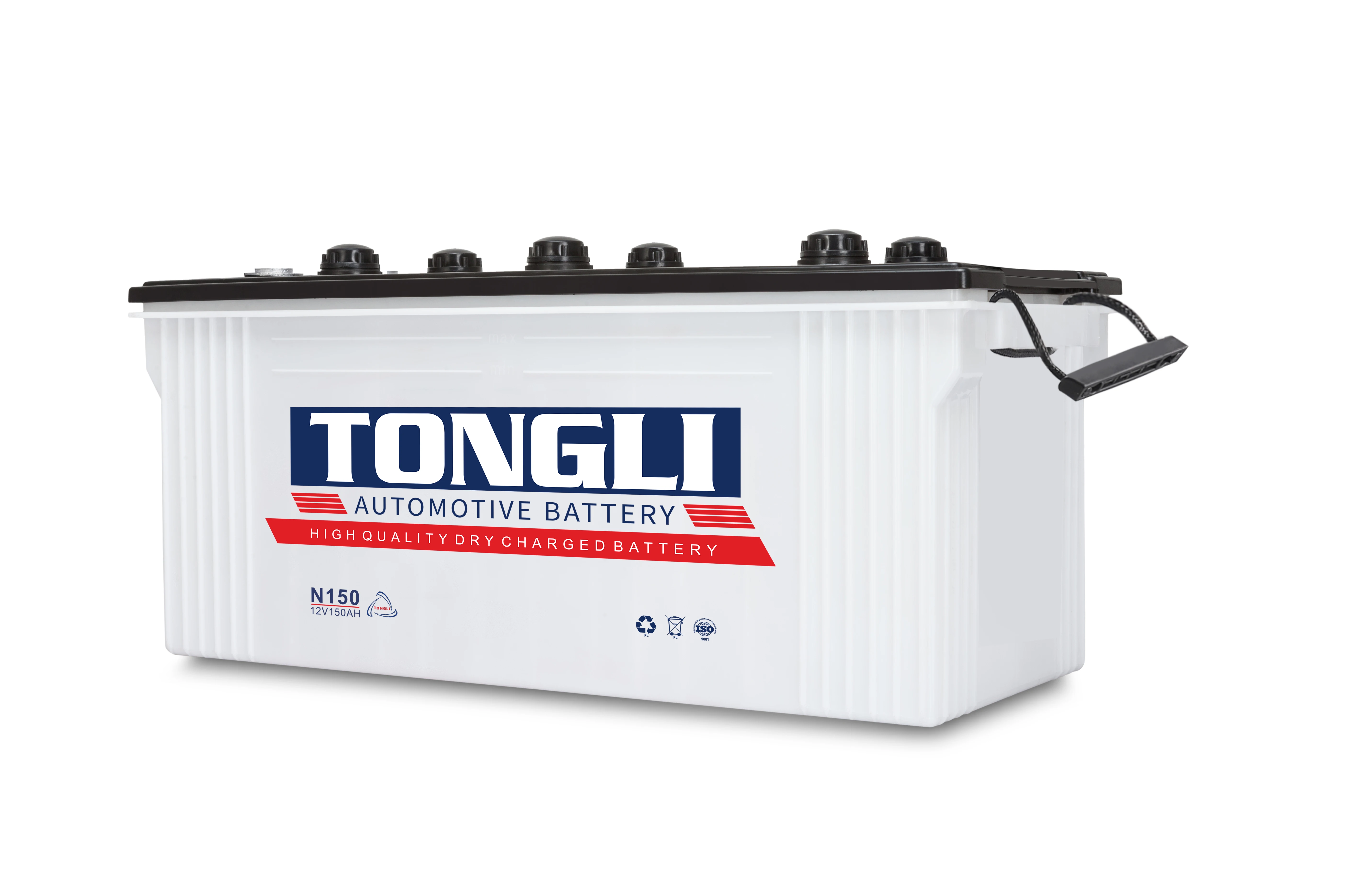 
Commercial N150 Dry 12V 150Ah 150amp heavy duty maintenance free 145G51 sealed mf lead acid big truck battery price 