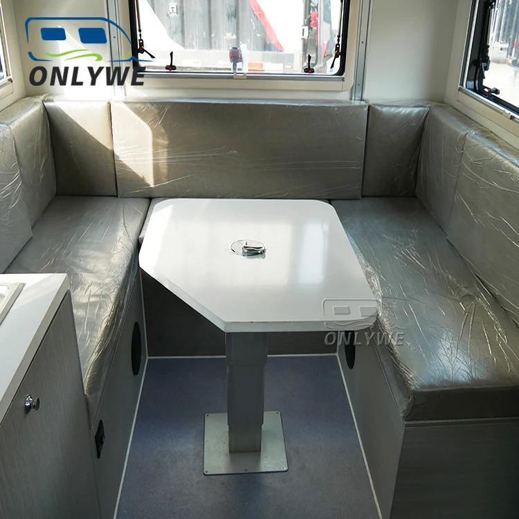 ONLYWE 2023 Hot Selling 4X4 off Road Fiberglass Expedition Truck Bed Camper Shell Overland Truck Box Camper for sale