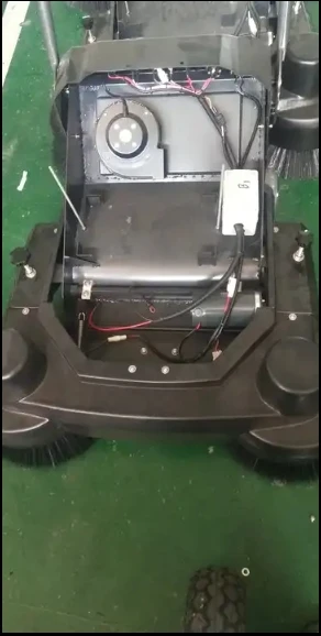 SC1060 новый тип Мини электрическая ручная вакуумная машина для уборки дороги роторная чистки пола