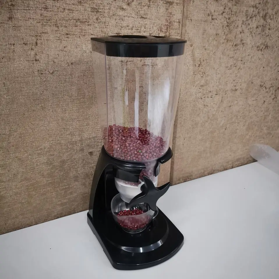 Popular  wholesale good quality new style plastic 1.5L bulk  food cereal container grain dispenser