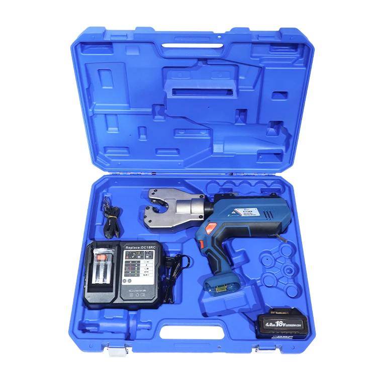 ECT-6030 6T Intelligent Cordless Battery Electric Cable Crimper Hydraulic Crimping Tool