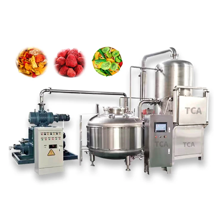 TCA vacuum fryer machine