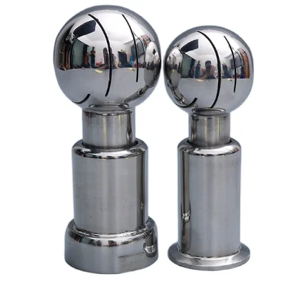 ss304 sanitary rotary spray cleaning ball