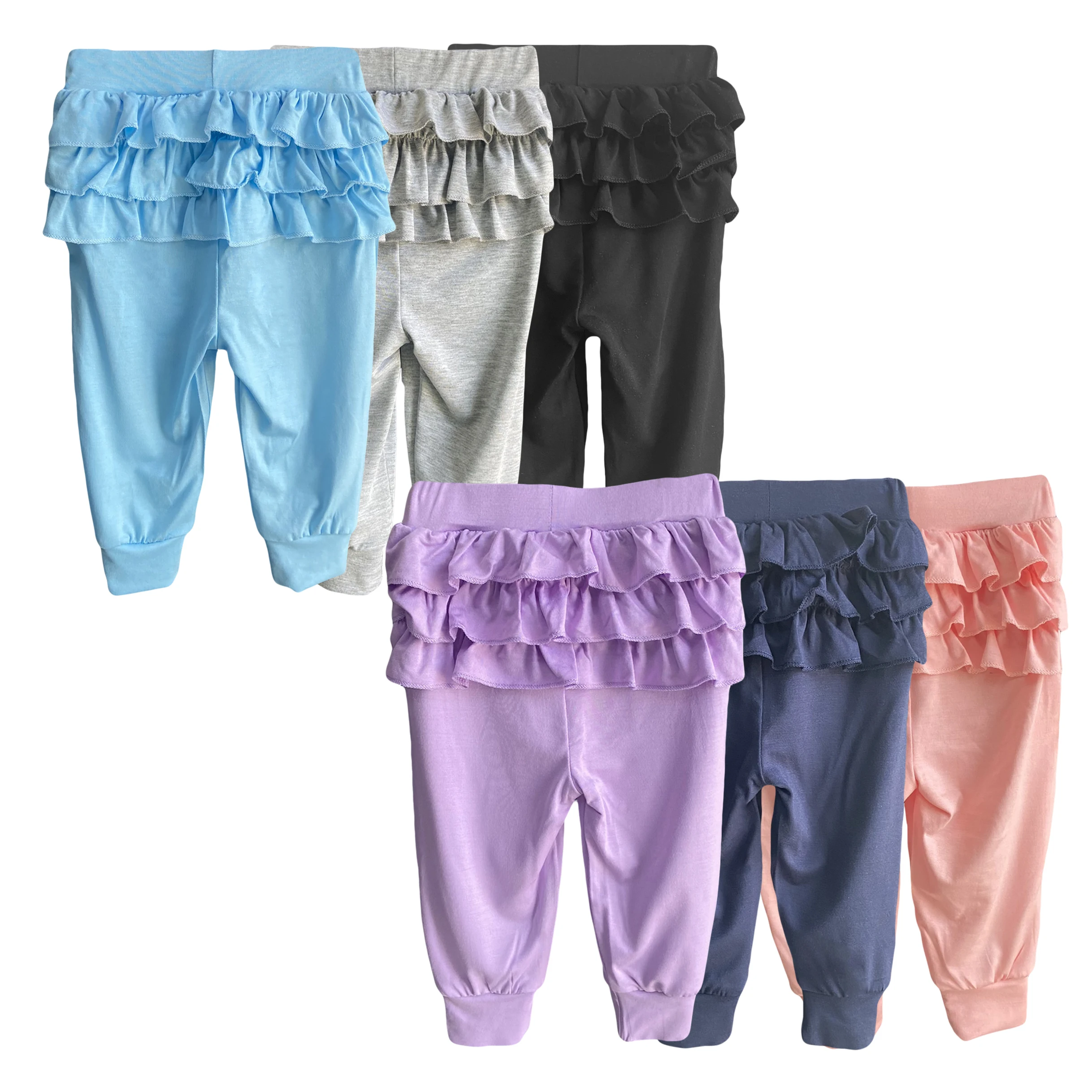 3M-24M Wholesale customized 2022 latest fashion  bamboo baby clothes bamboo pants popular pant for baby