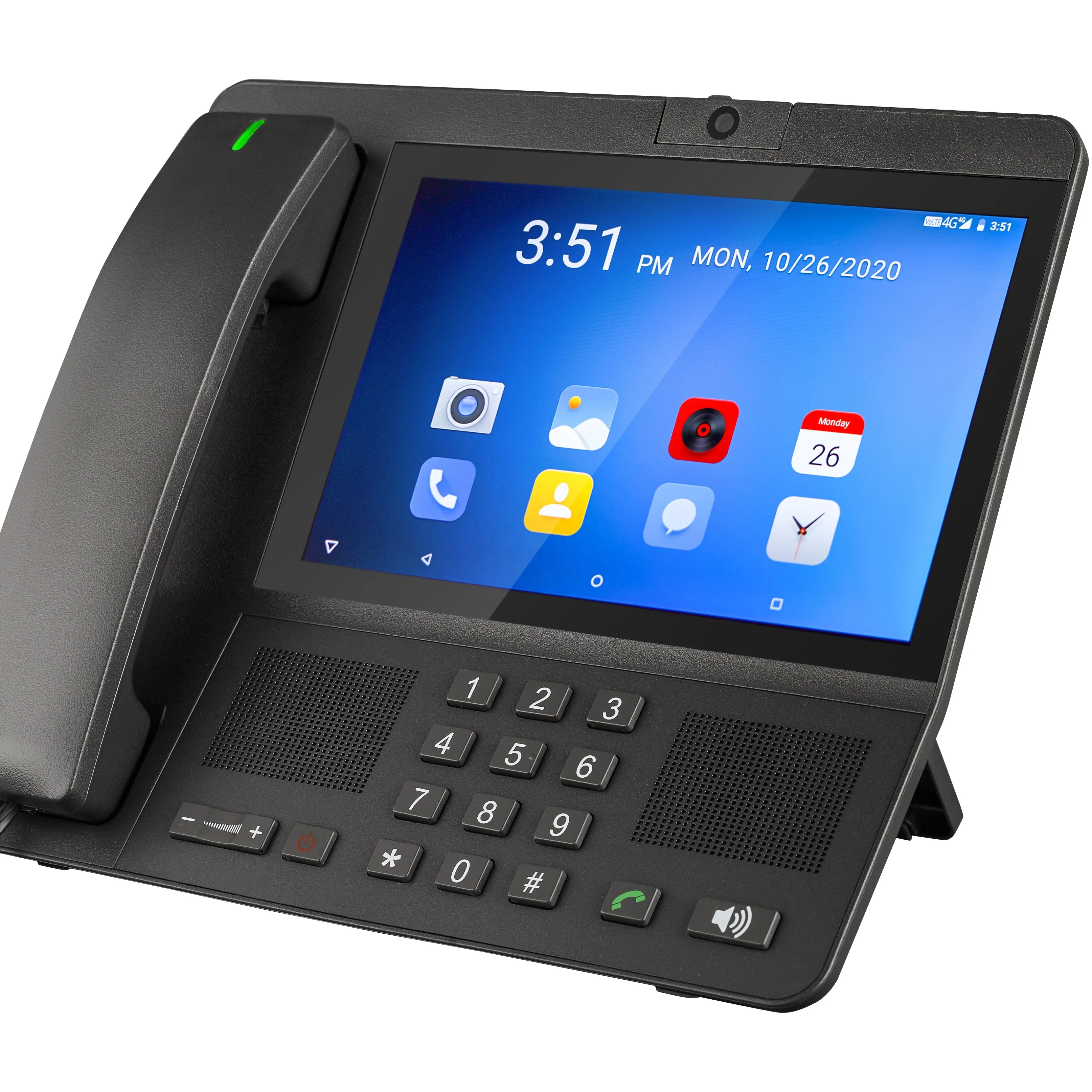  LS-830 4G LTE Smart Android Fixed Wireless Desktop Phone 8 Inch Screen Video Cordless with VoLTE WIFI BT and