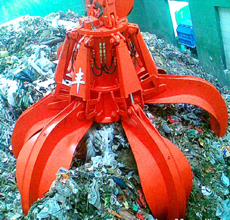 5 Ton Metal Crane Scrap Grab Bucket