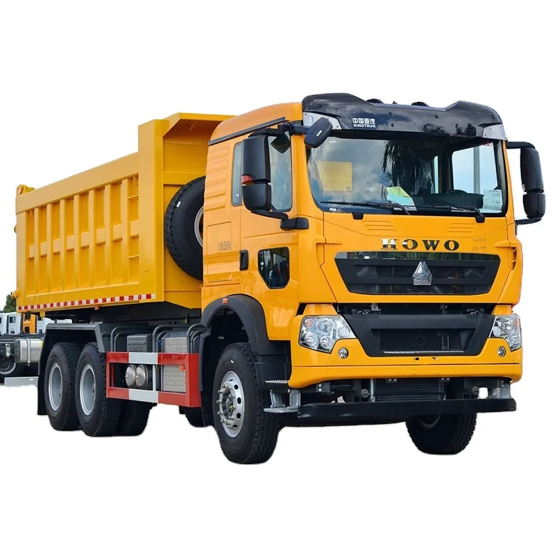 Высокое качество 6x4 самосвал HOWO 6 5 м 460 л.с. Дизельный ручной Weichai левый тяжелый сегмент евро б/у продажа Прямая Китай