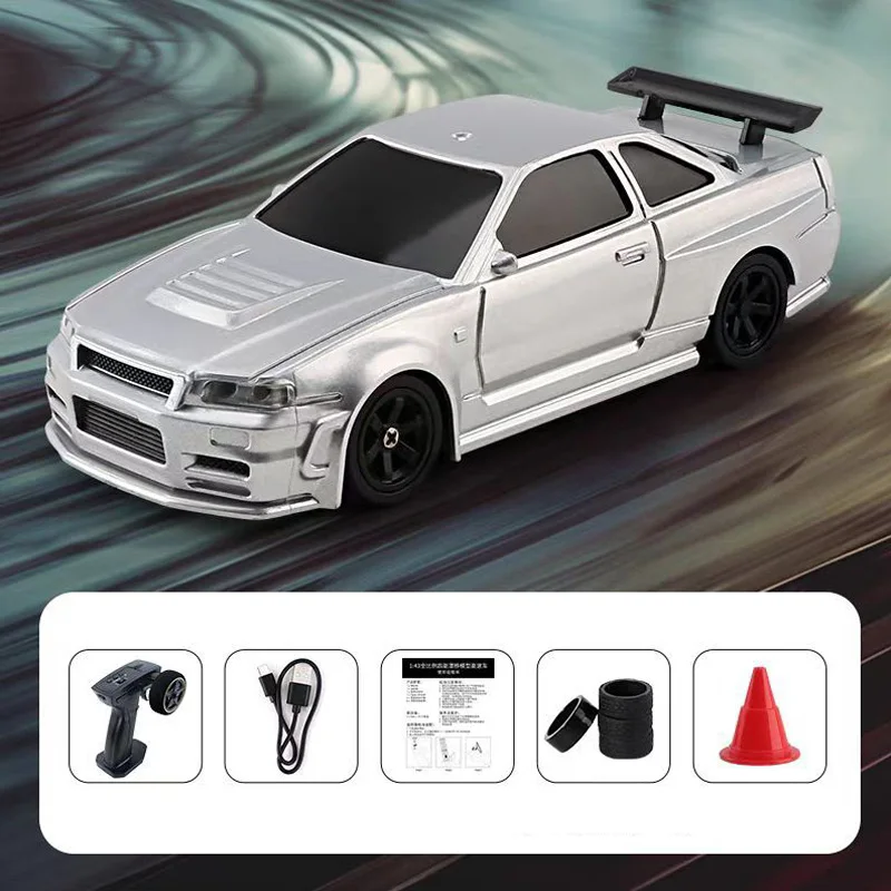 New Build in Gyro15KM High Speed Racing wheels 1:43 Drift rc car 4x4