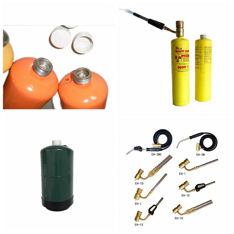 1L gas cylinder for welding ST12 steel propane gas cylinder EN ISO11118