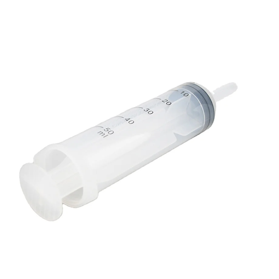 Medical Syringe Rubber Piston Irrigation Syringe 20ml 50ml 60ml 100ml Disposable Feeding Syringe