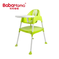 Античный прочный высокий стул для кормления детей