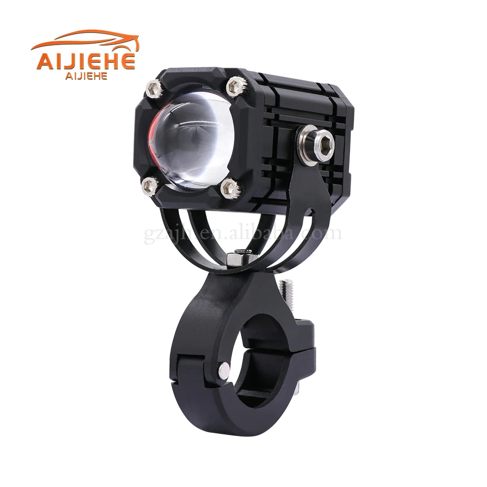 12-80V Auxiliary Headlight For Motorcycle LED Lights Lamp Additional Spotlights Electric Motorcycle Pitbike Drity Bike Fog Light