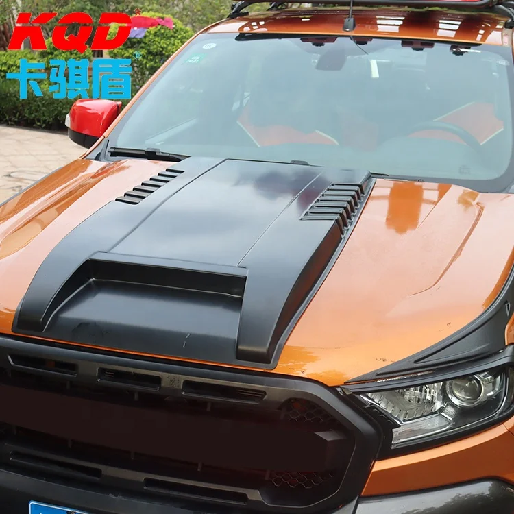 Factory Price Manufacturer KQD Sale Auto Accessories Bonnet Hood Cover For Ranger T6 T7 T8