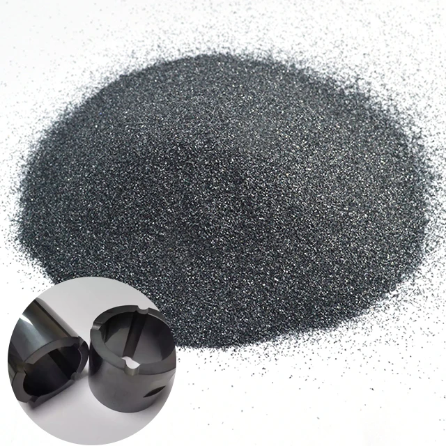 Factory Supply 98.5% Sic Powder Black Silicon Carbide Emery Abrasive Carborundum Grit For Polishing And Grinding