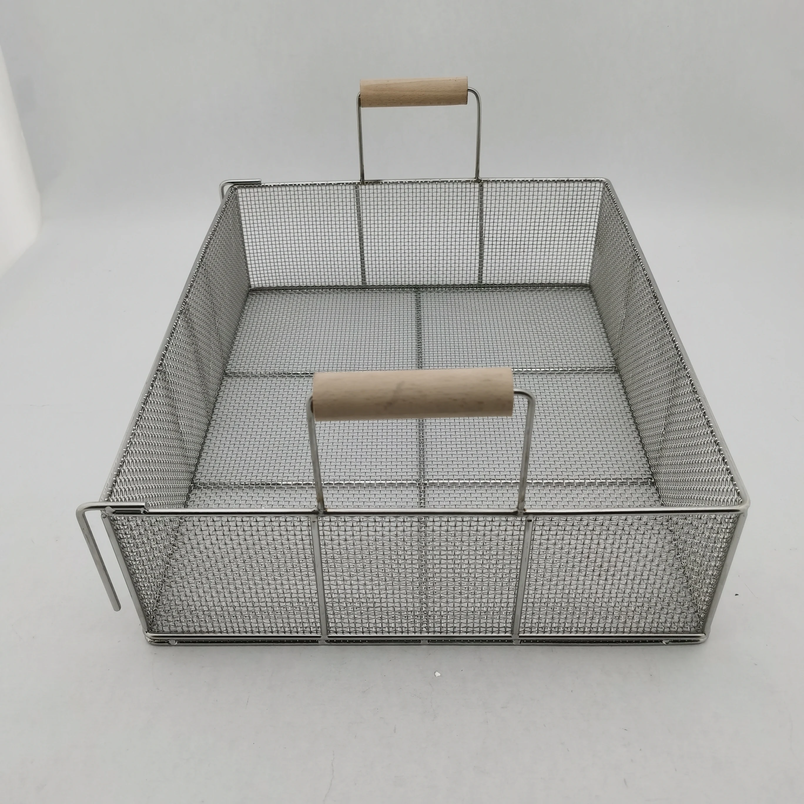 Special Custom 316 food grade stainless steel screen kitchen cooking wire mesh basket