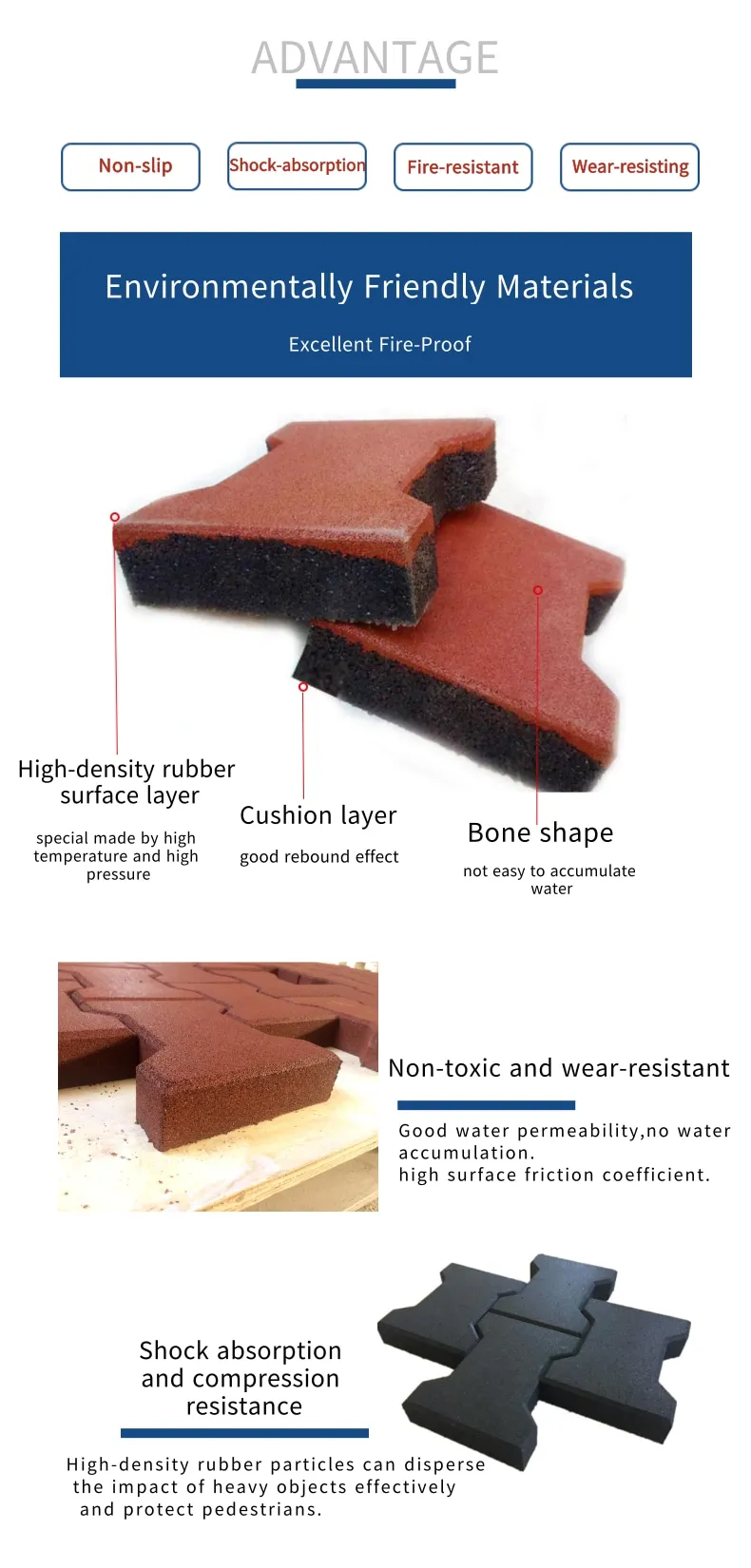 RUBBER BRICKS