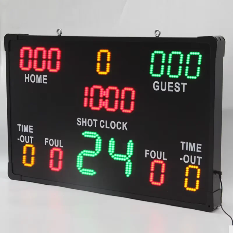 CHEETIE CP043 Big Electronic Scoreboard And Timer Display LED Cricket Digital Basketball Scoreboard With Remote Control
