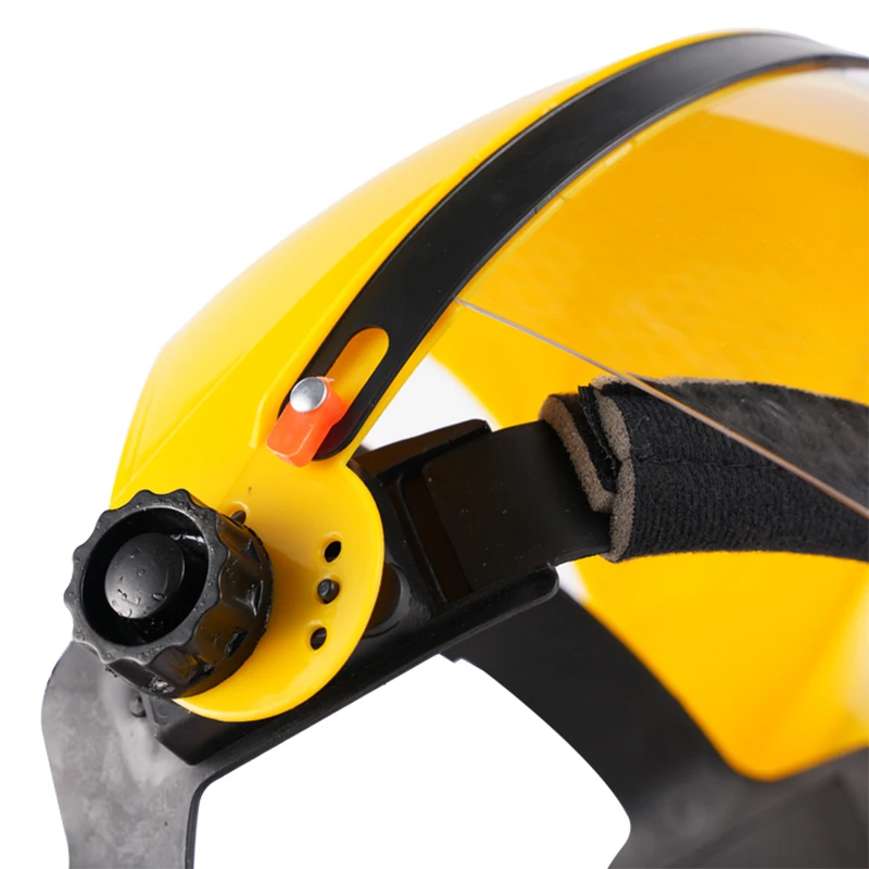 Anti-Dust Heat Resistance Protective Safety Face Shield Scratch-Resistant PC Industrial Face Shield