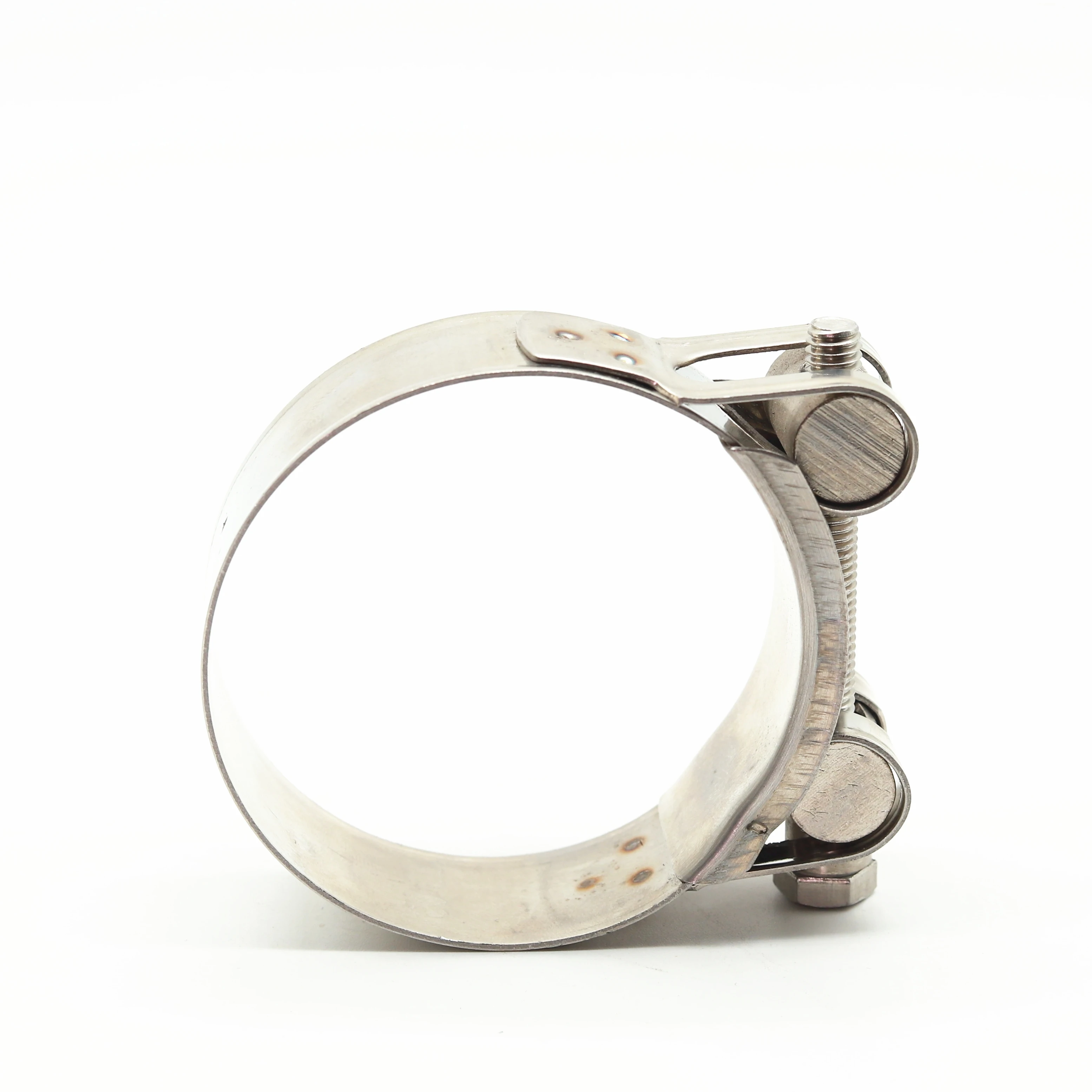 High Strength Clamps Stainless Steel Ss304 Heavy Duty Robust Clamp with Bolt and Nut Galvanized