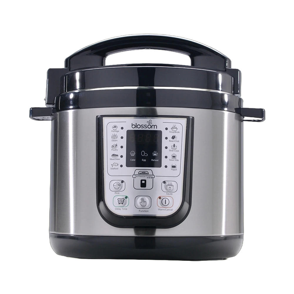Blossom 13-in-1 Multifunctional Pressure Cooker with Accessories Measuring Cup US Plug and Programmer Function