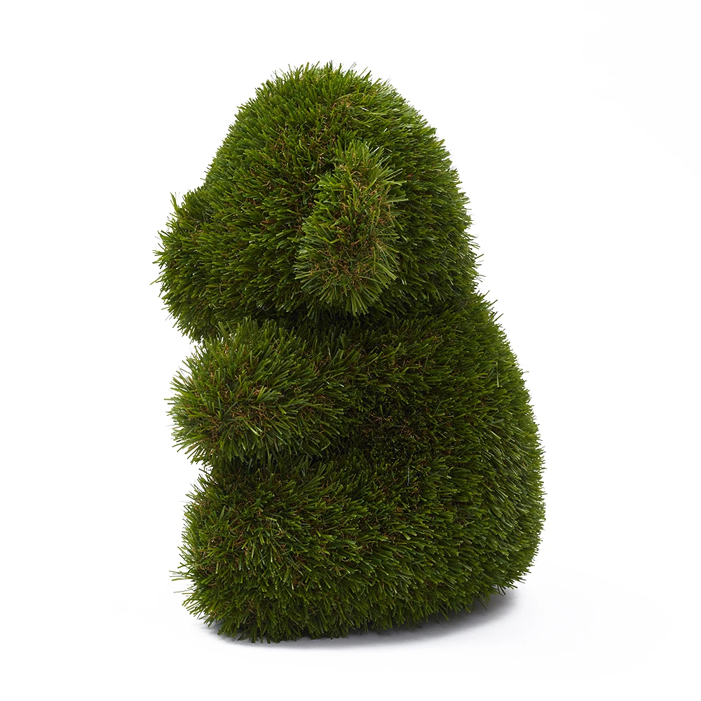 Artificial green grass plastic various kinds animals artificial topiary grass animal statues