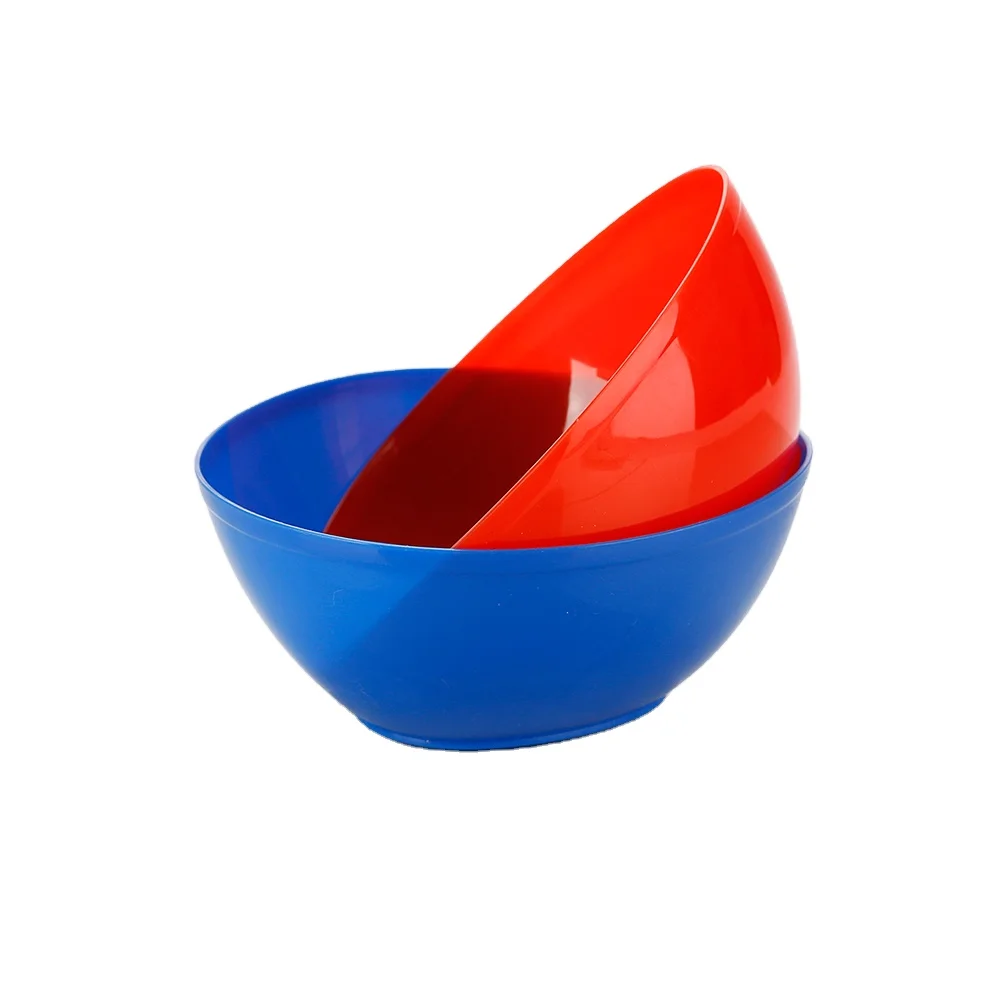 reusable custom color pp plastic triangle bowl snack bowl
