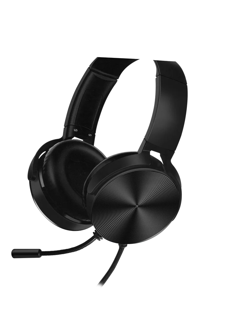 Excellent sound quality gaming headset white with microphone and volume control dedicated for wired game-only