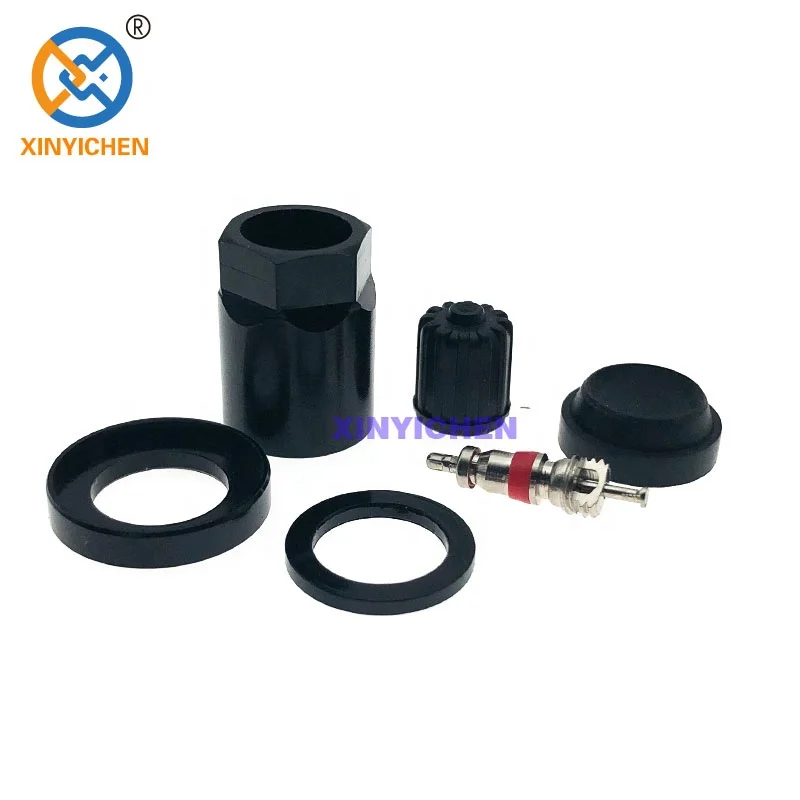 Tire Parts TPMS Tubeless Wheel Valve Kit Tubeless Valve/Nut Spool Washer O-RING