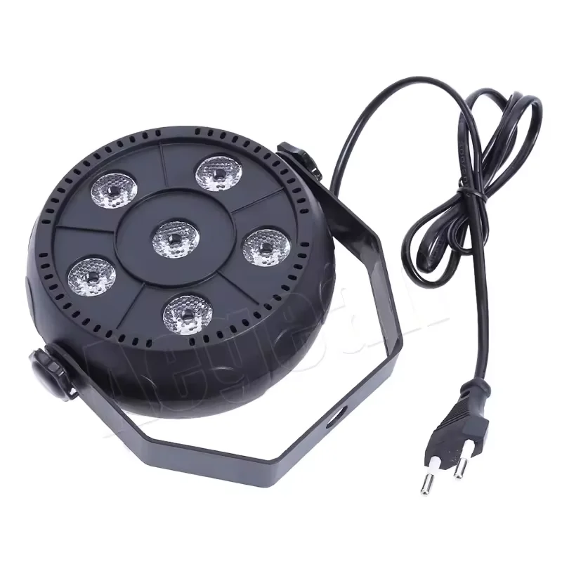 Wholesale 6X1W Rgb 3In 1 Plastic Led Par Light For Indoor Party