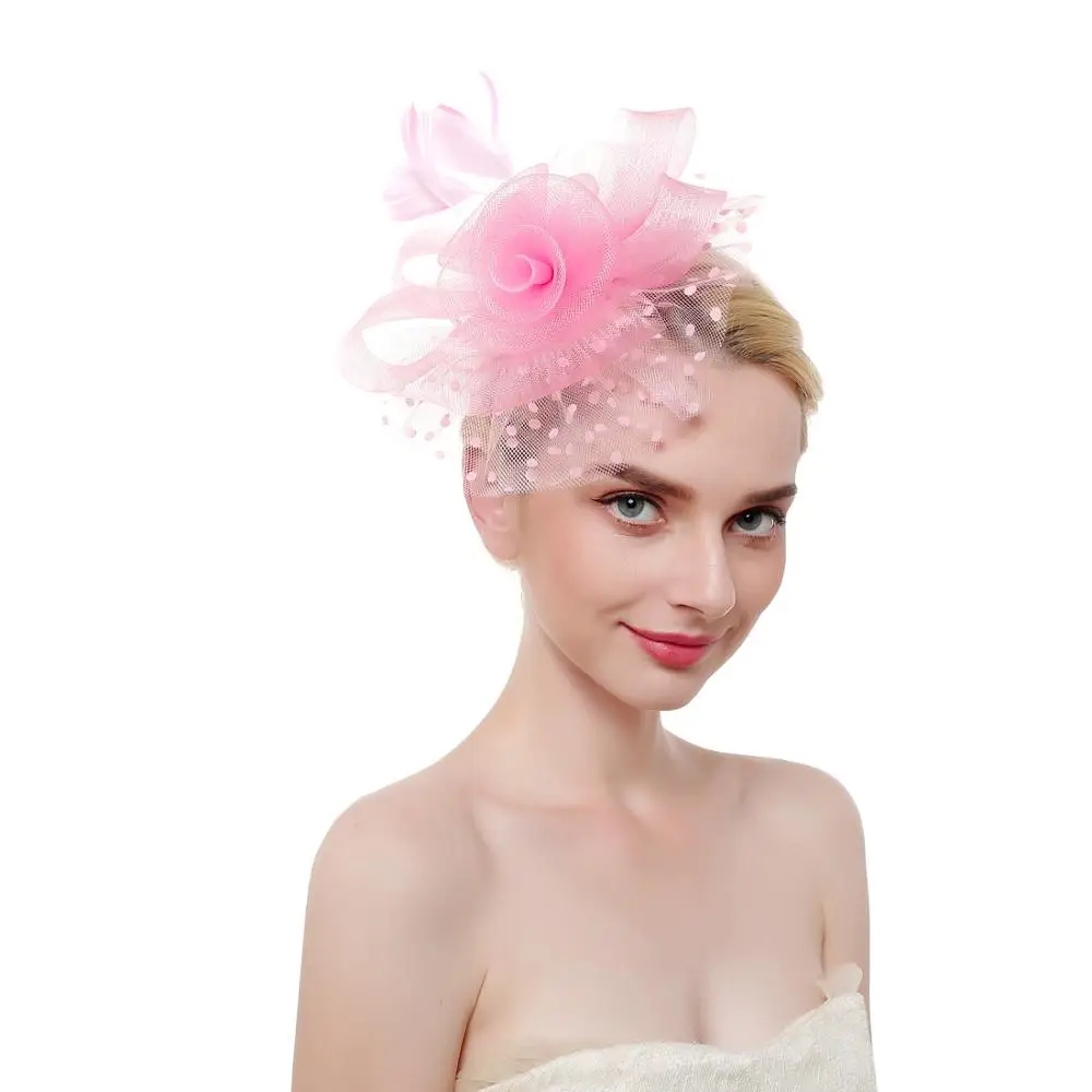 
2020 Wedding fascinators and hats women church hats paper party hat 