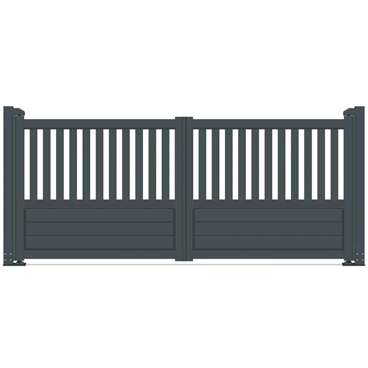 Алюминиевые садовые заборы и петли