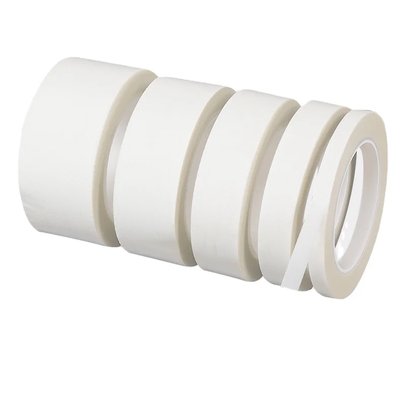 Free Sample Single Sided White Fiber Glass Cloth Hot Melt Water Activated Silicone Paper Heat Insulation Masking Material