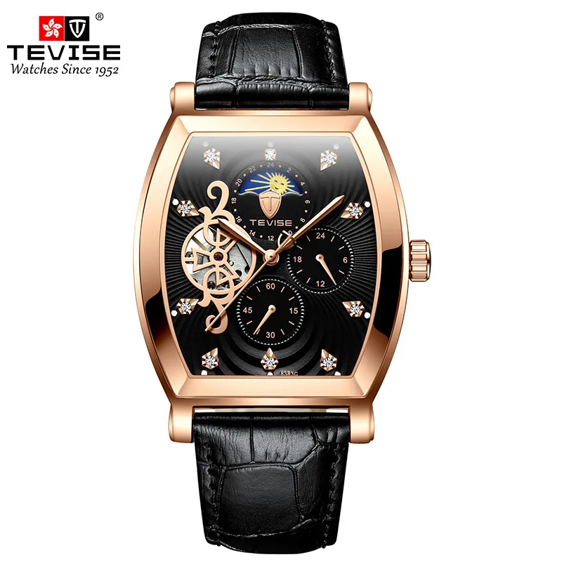 5A Tevise watches women wrist luxury diamond watches men luxury watch box relojes ro Christmas gifts