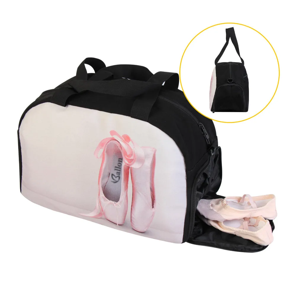 45x29x20cm  Big Size Sublimation Blanks Gym Bags With Removable Flap For Custom Gifts
