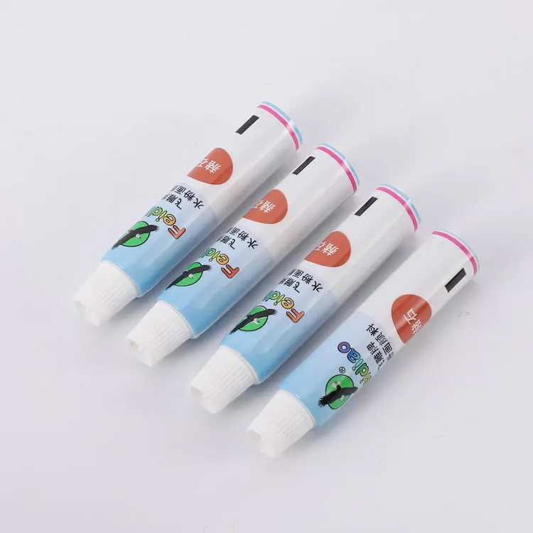 OEM/ODM Empty 5/10/15/20g Custom Printing Mini Aluminum Plastic Tube ABL Paint tube for painting and oil painting