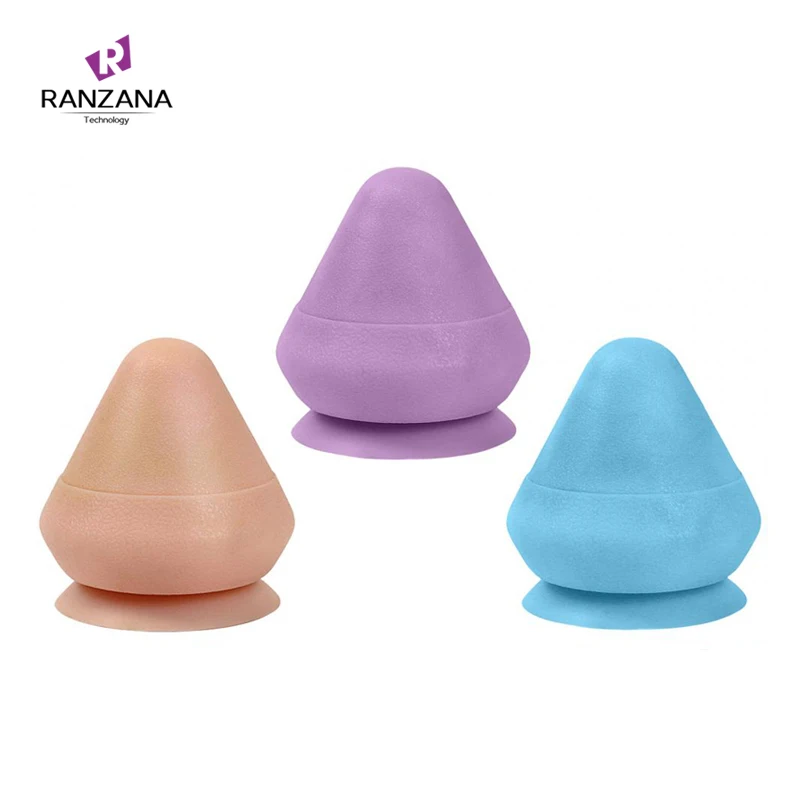 TPE Massage Cone Solid Adsorption Fascia Ball Psoas Thoracic Spine Back Scapula Foot Yoga Muscle Release Massage Ball