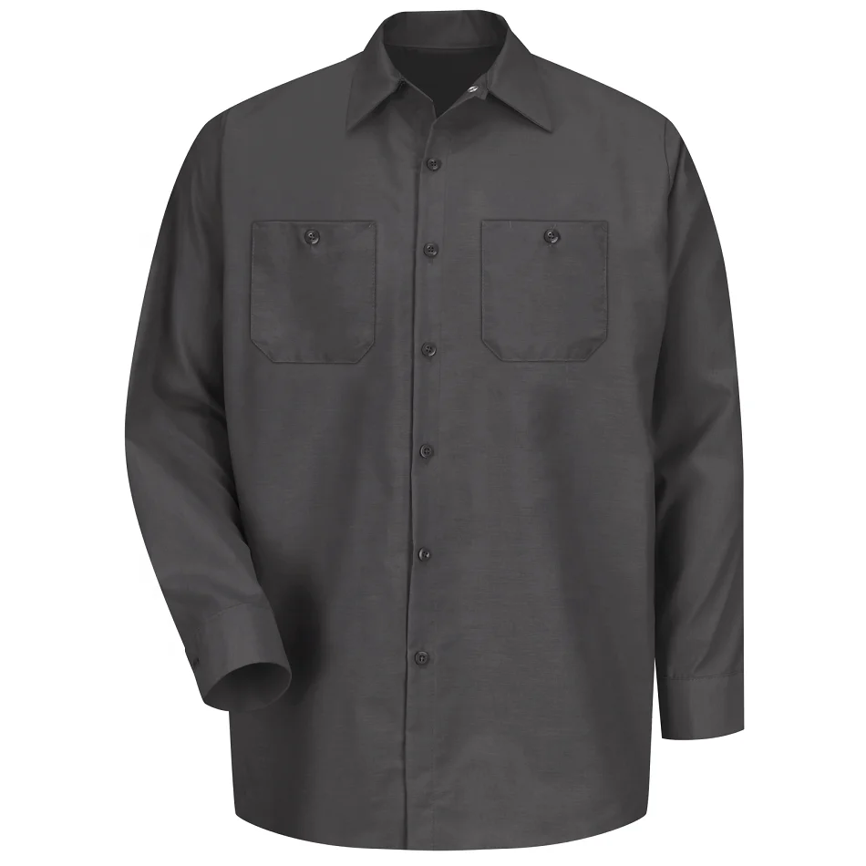 
 Механическая Униформа с пуговицами на заказ, промышленные рабочие рубашки с длинным рукавом для мужчин   (1700000421787)
