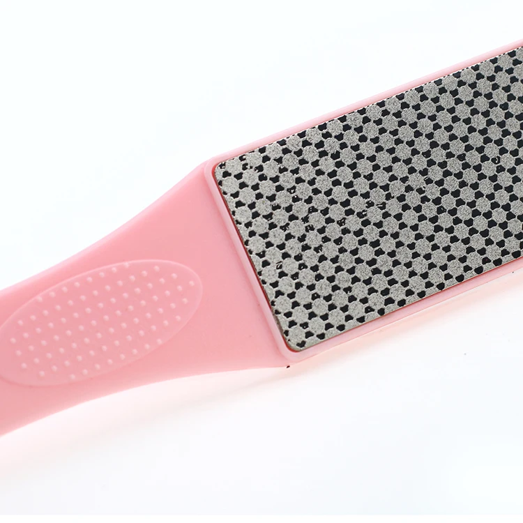 New Trending Pedicure Products Double Side Foot File with Long Handle